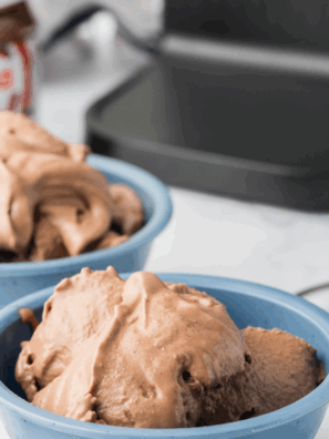 Ninja Creami Nutella Gelato