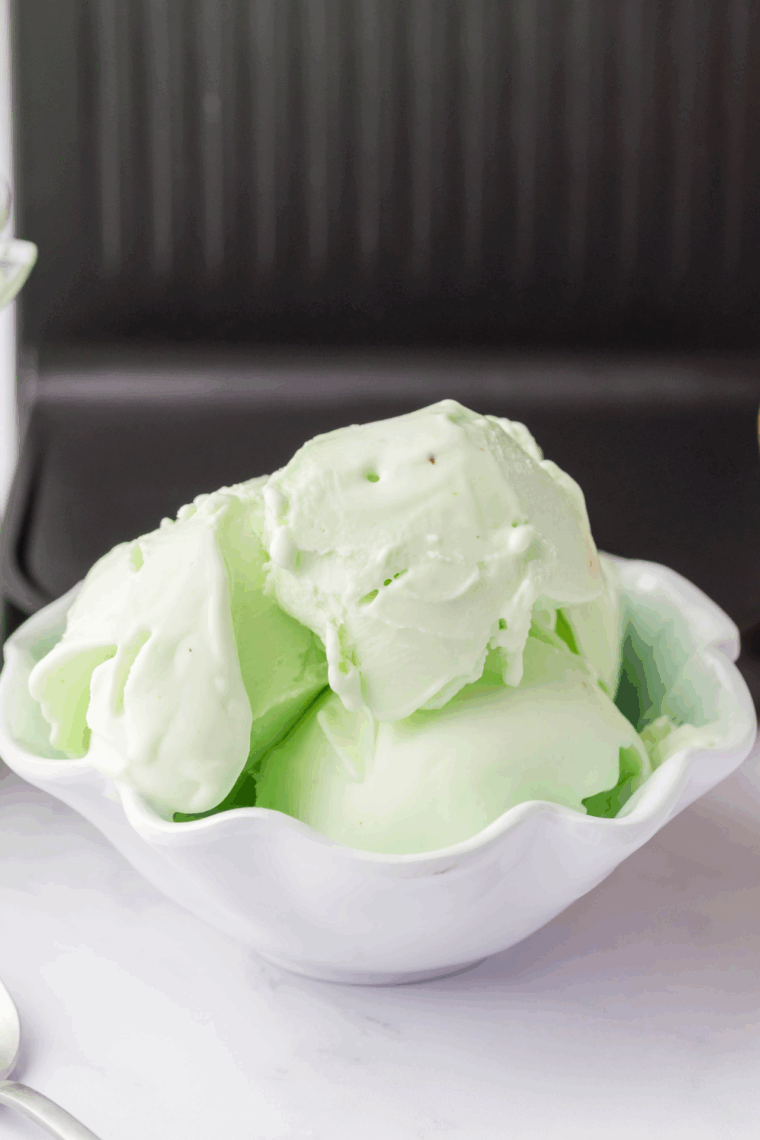 Ninja Creami Pistachio Gelato, creamy and smooth with a rich pistachio flavor, made easily in the Ninja Creami machine.