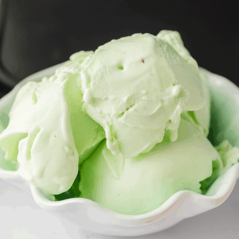 Ninja Creami Pistachio Gelato, a rich and creamy dessert made with pistachio pudding mix and churned in the Ninja Creami for a smooth, velvety texture.