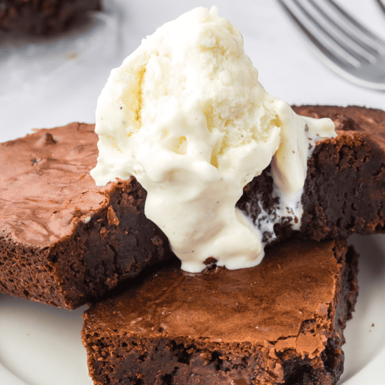 Ninja Woodfire Grill Brownies with a rich, fudgy texture and smoky flavor.