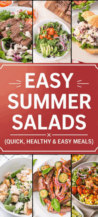 Healthy & DELICIOUS Chopped Salads for Summer