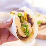 Air Fryer Big Mac Smash Tacos with juicy beef, melted cheese, and a crispy taco shell, all made to perfection in the air fryer.