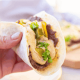 Air Fryer Big Mac Smash Tacos with juicy beef, melted cheese, and a crispy taco shell, all made to perfection in the air fryer.