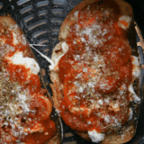 Air Fryer Burrata Pizza