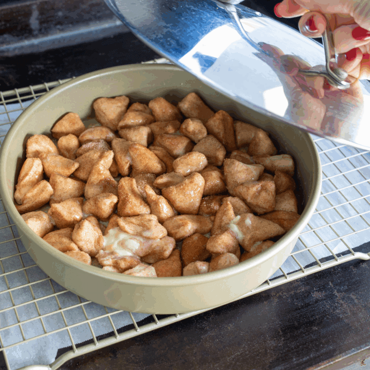Blackstone Monkey Bread, golden and gooey with cinnamon-sugar coating, made effortlessly on the Blackstone griddle for a delicious breakfast or dessert.