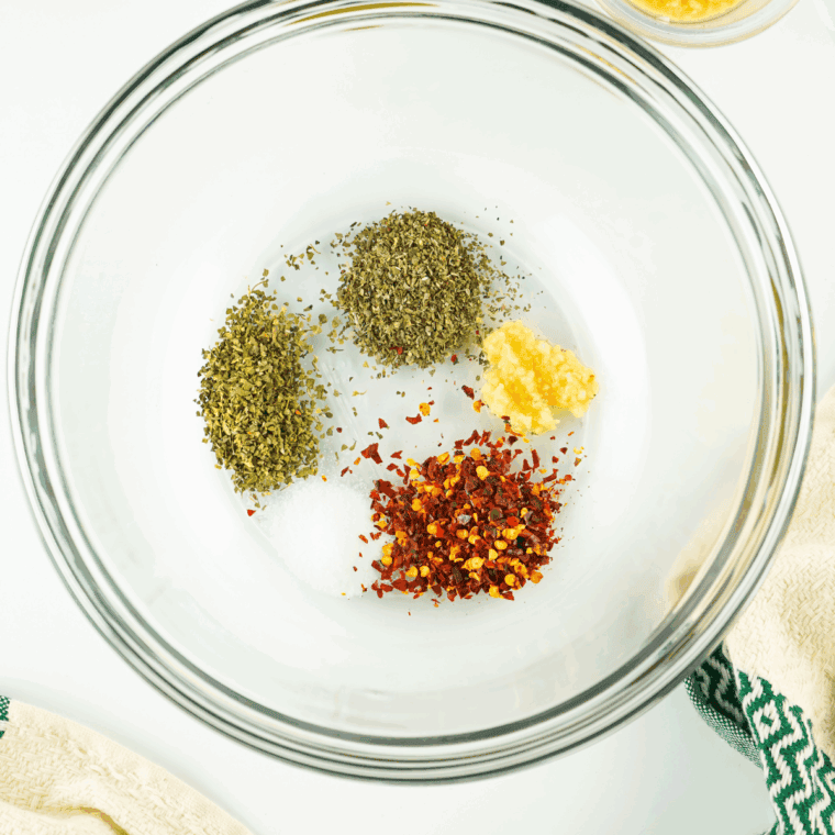 Combine the ingredients into the mixing bowl.