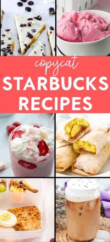 Copycat Starbucks Recipes