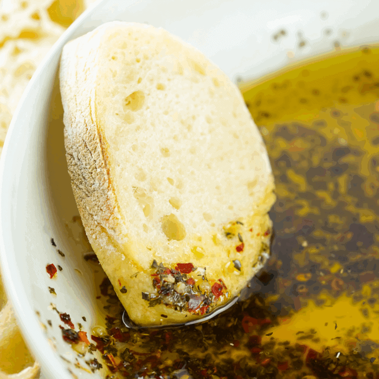 Homemade Subway Vinaigrette in a jar, ready to drizzle on your favorite dishes.