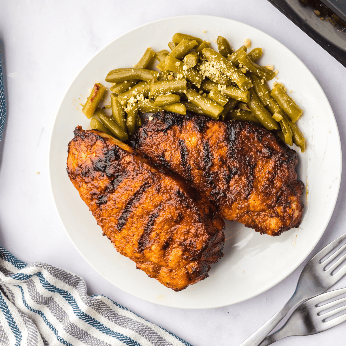 Ninja Foodi Grill Pork Chops