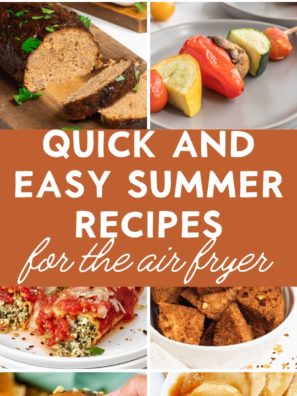 50 Quick and Easy Recipes for the Air Fryer for the Summer
