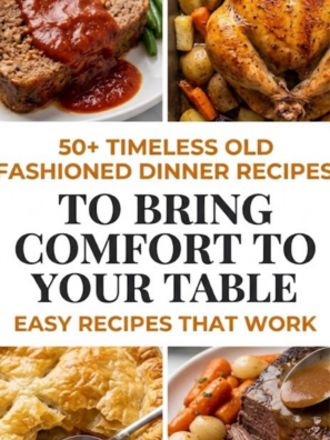 50+ Timeless Old Fashioned Dinner Recipes to Bring Comfort to Your Table