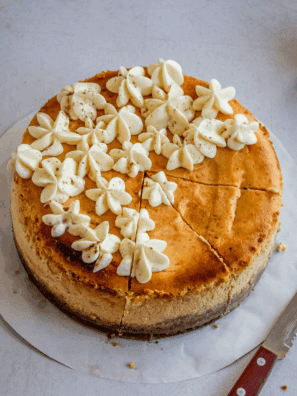 This Copycat Cheesecake Factory Pumpkin Cheesecake recipe delivers the rich, creamy texture and warm fall spices you love from the restaurant version. It's the perfect holiday dessert with a buttery graham cracker crust and smooth pumpkin filling.