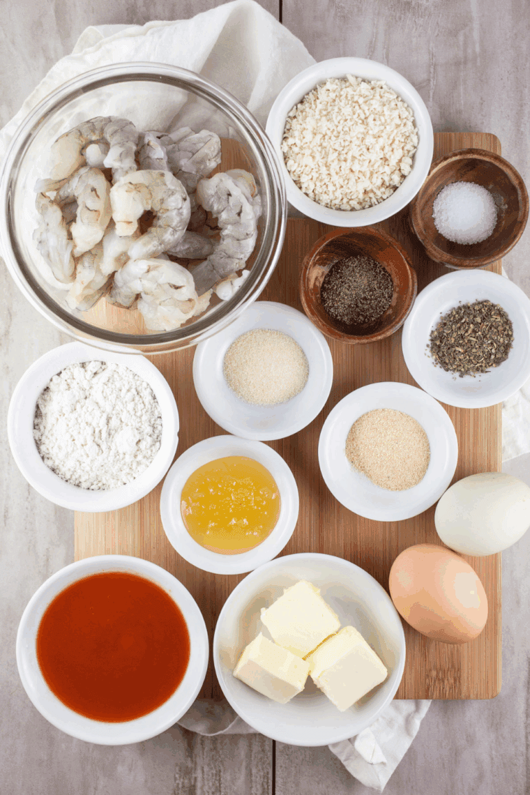 Ingredients needed for Domino's Blue Cheese Dressing Recipe on kitchen table.