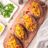 Easy Mexican Stuffed Baked Potatoes