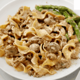 Slow Cooker Beef Stroganoff