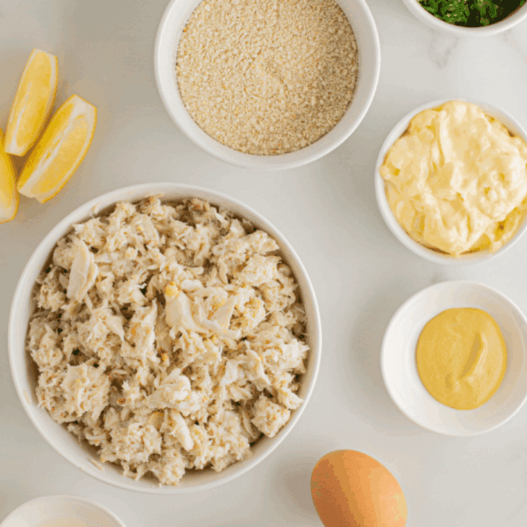 Ingredients needed for Arthur Treacher’s Remoulade Sauce Copycat Recipe on kitchen table.