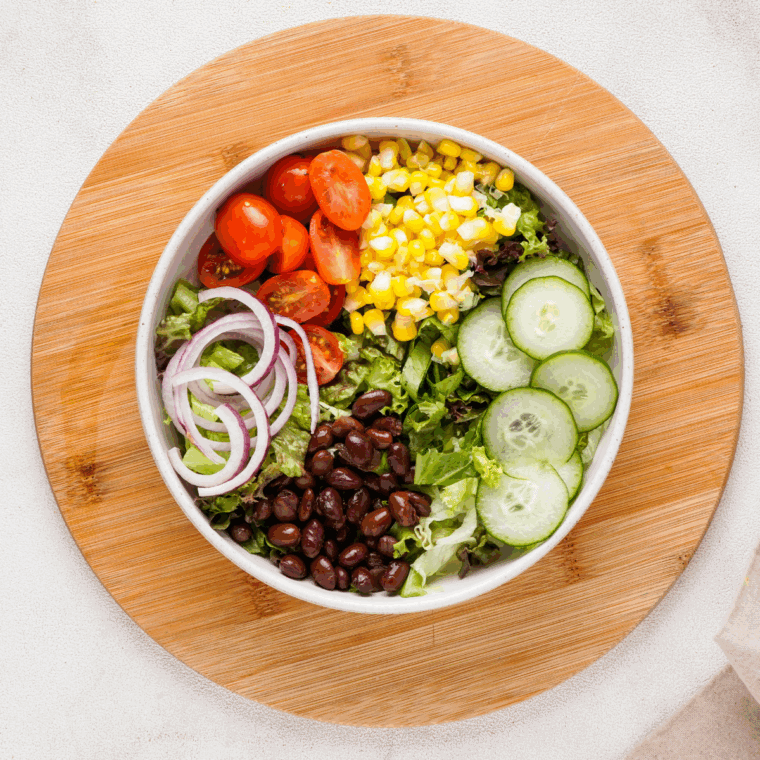 Add all of the ingredients in the large mixing bowl.