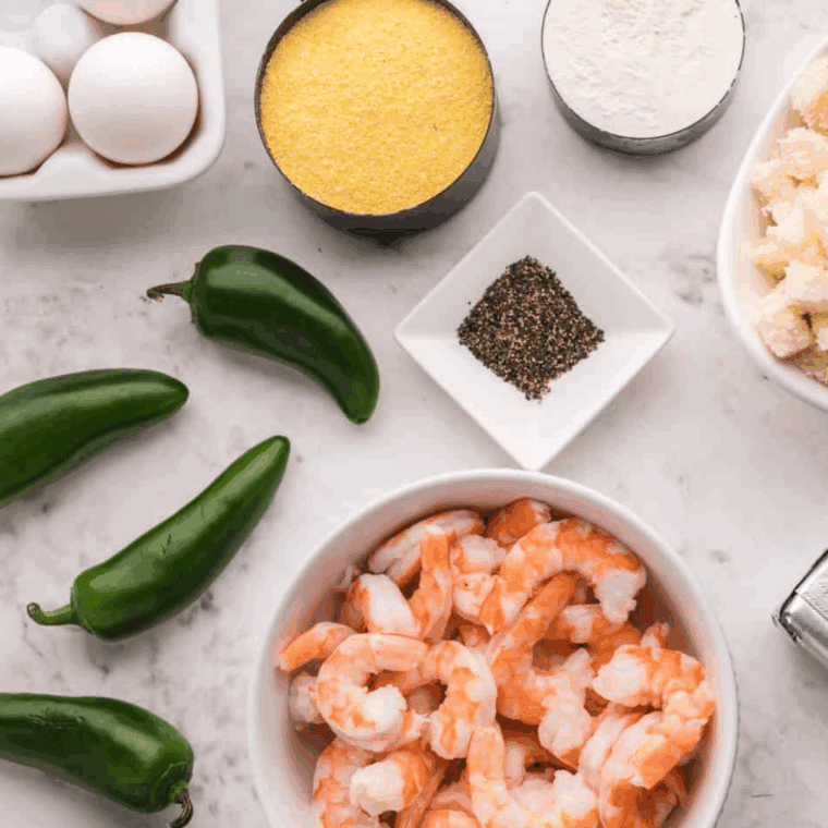 Ingredients needed for Dipping Sauce For Shishito Peppers on kitchen table.