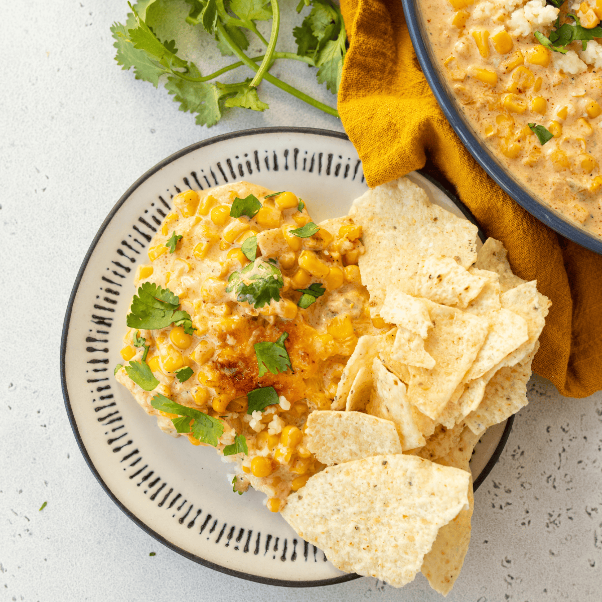 Easy Mexican Street Corn Casserole