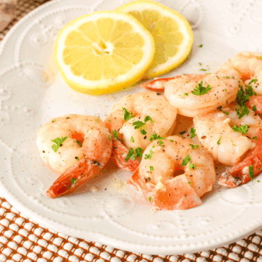 Easy Shrimp Scampi Recipe (without wine)