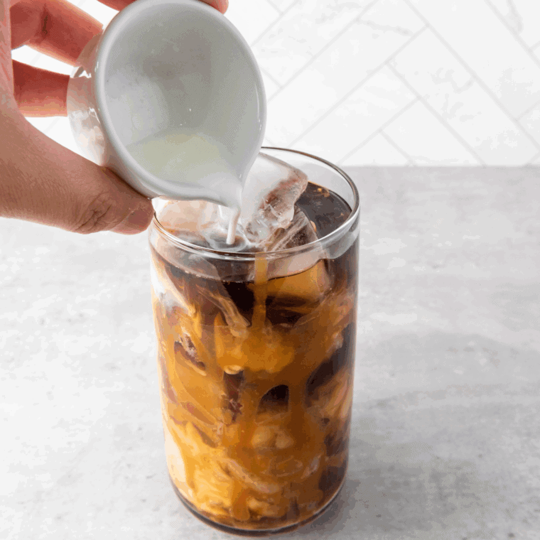 Customizing a homemade Creamaccino with extra syrup, milk, or coffee to adjust sweetness, texture, and strength.