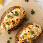 Shrimp Stuffed Baked Potatoes