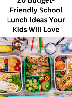 20 Budget-Friendly School Lunch Ideas Your Kids Will Love