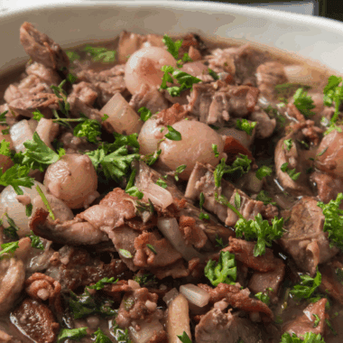 Plate of Bob Evan’s beef pot roast with carrots and potatoes