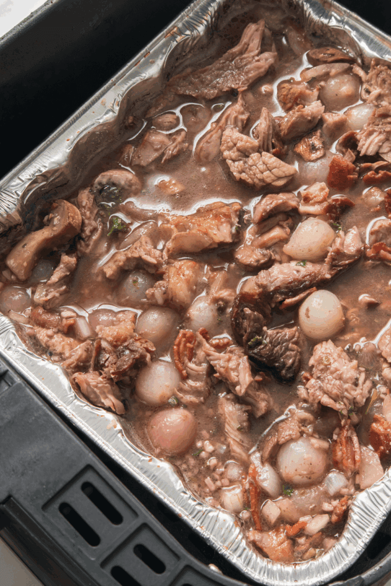 Bob Evan’s pot roast copycat with carrots, potatoes and gravy on a tray