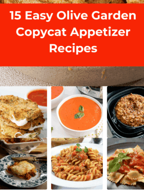 15 Easy Olive Garden Copycat Appetizer Recipes