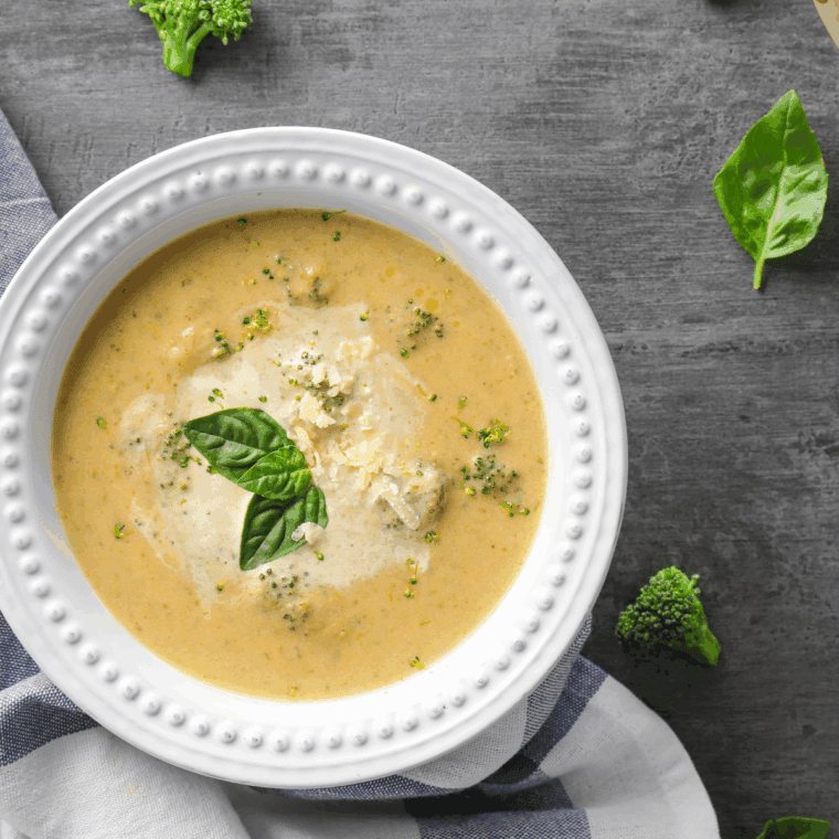 Stir in boiled pieces of diced potatoes and let the soup simmer for few minutes till the flavors combine together.