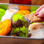 Easy Air Fryer Halloween S’mores Dip