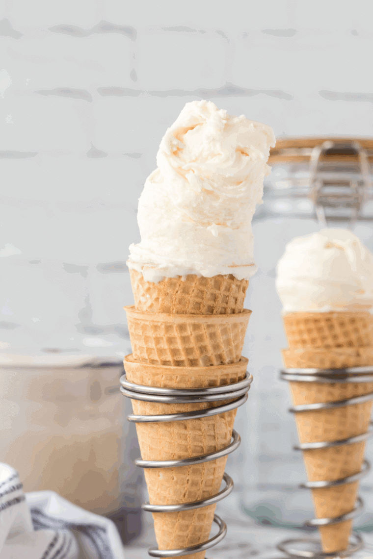 Homemade Dairy Queen-style ice cream made in the Ninja Creami with mix-ins and toppings