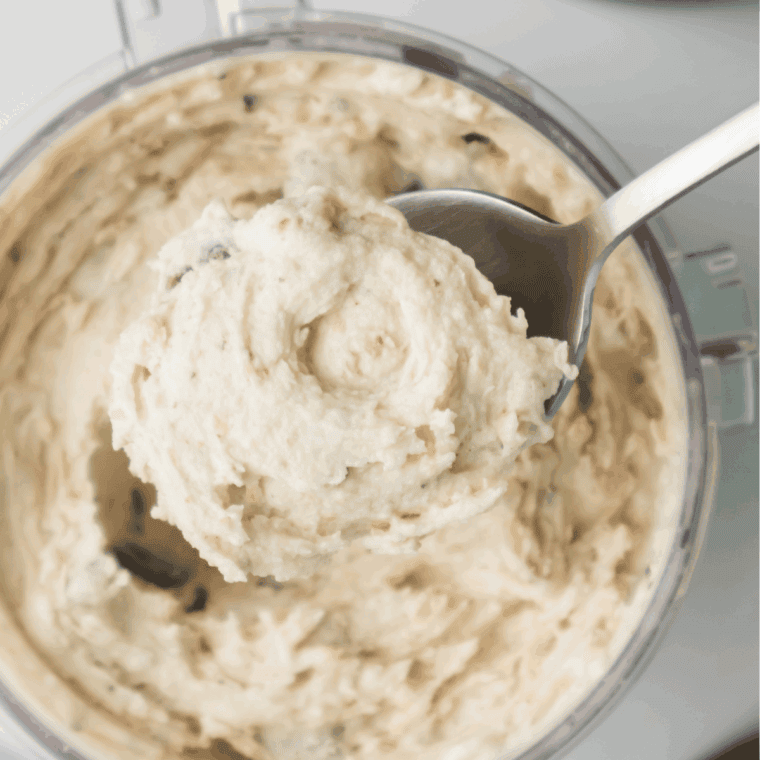 Ingredients for dog ice cream: Greek yogurt, peanut butter, banana