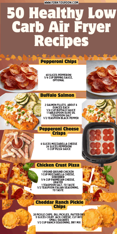 50 Healthy Low Carb Air Fryer Recipes