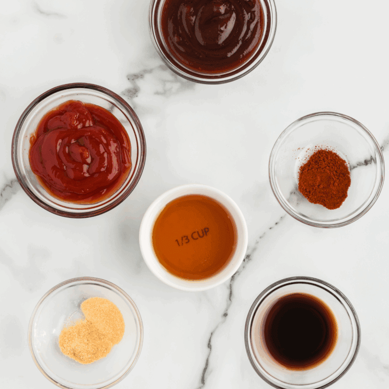 Ingredients needed for Waldorf-Astoria Thousand Island Dressing Recipe on kitchen table.