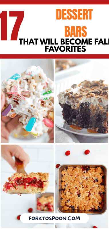 17 Dessert Bars For Fall Entertaining