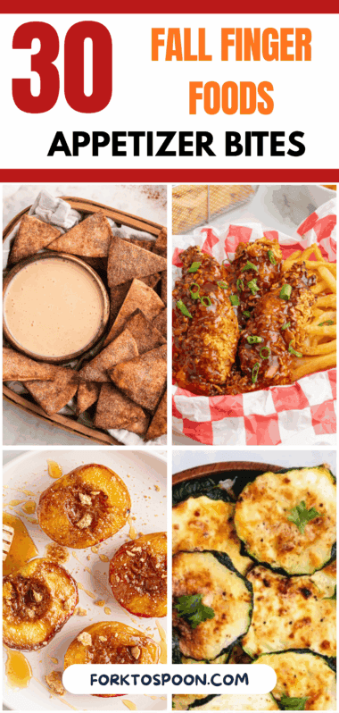 30 Fall Finger Food Appetizer Bites (Perfect for Thanksgiving)