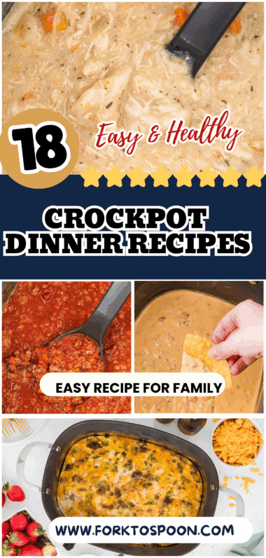 Healthy Crockpot Meals That Make Weeknight Dinners Effortless