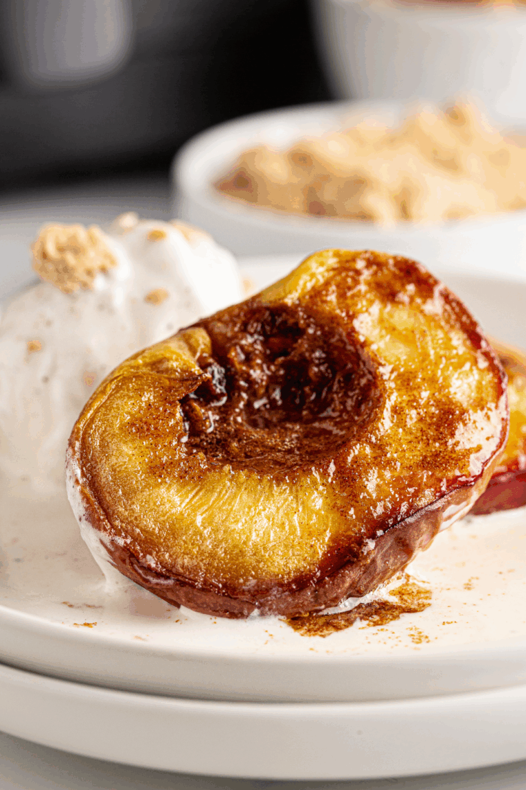 Place the buttery brown sugar cinnamon cream cheese in a bowl and spread with a spoon.