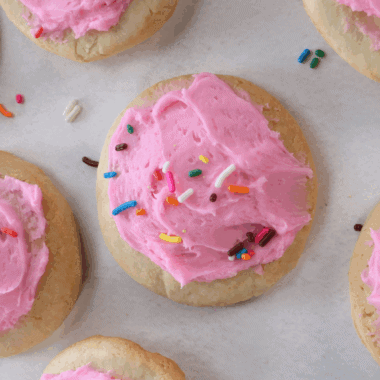 Easy Copycat Crumbl Sugar Cookie Recipe