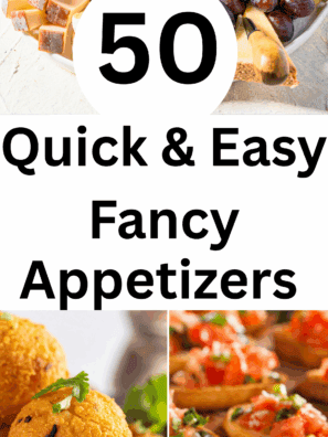 50 Fancy Appetizers For Party Nights and Special Gatherings