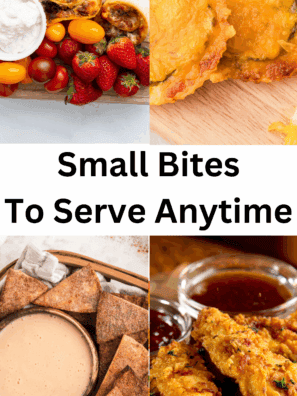 35 Easy Small Bites to Serve Anytime You Entertain