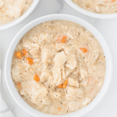 Easy Slow Cooker Chicken and Dumplings Recipe