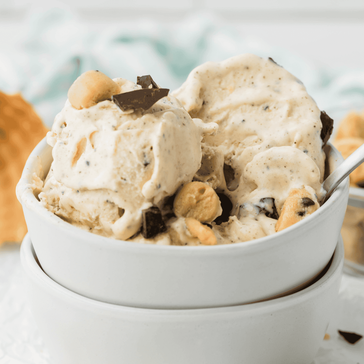 フェイスクリーム 44e Ninja Creami Baskin Robbins Copycat Cookie Dough Ice Cream Recipe