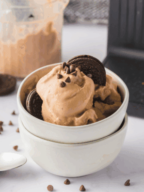 Ninja Creami Baskin Robbins Copycat Oreo Monkey Business