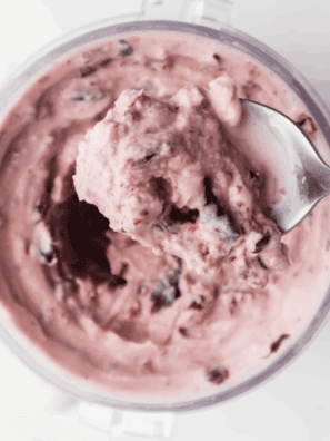 Ninja Creami Copycat Baskin Robbins Cherry Jubilee