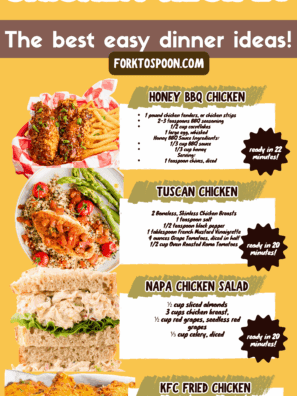 Twelve Easy Chicken Dinners for Busy Nights