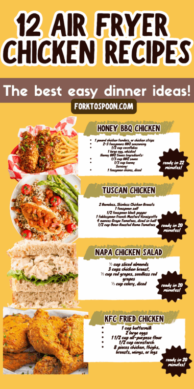 Twelve Easy Chicken Dinners for Busy Nights