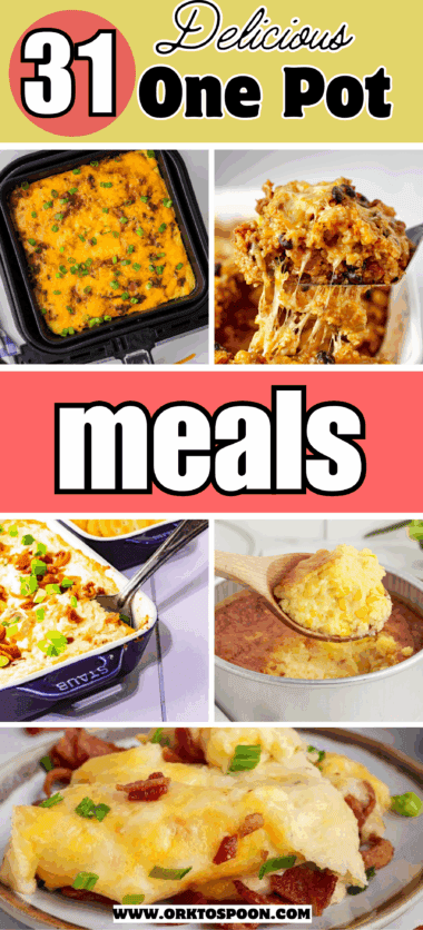 Short on time but still want a hearty, home-cooked dinner? These 31 one-pot meals are flavorful, fuss-free, and perfect for busy weeknights, making cleanup a breeze.